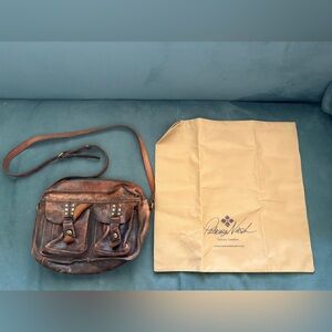 Patricia Nash Brown Leather Bag with Dust  Bag
